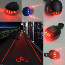 Einzigartige Neue Exquisite Radfahren Fahrrad Vorne Hinten Licht Mode Chic 3 Farbe