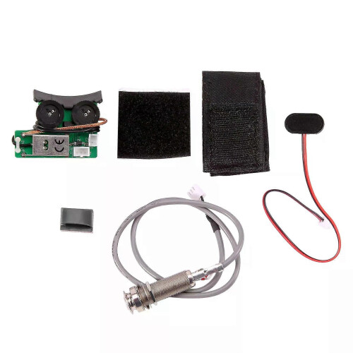 Under sadel Piezo Pickup Onboard Preamp System för akustisk gitarr