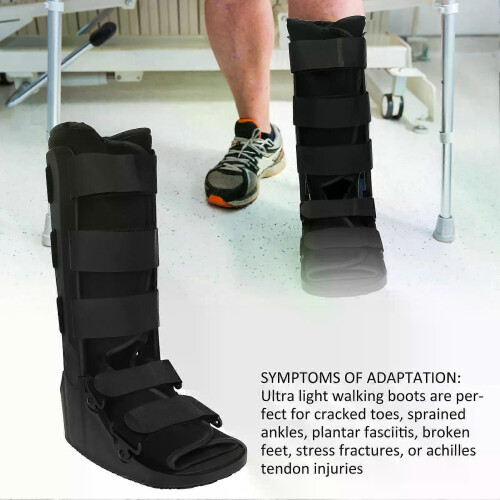 Bota para caminar alta para pie roto, esguince de tobillo, fracturas ...