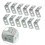 Wall Bracket Right Angle Code Drawer Exhibition Stand Garden Iron Kitchen L Shaped Metal Shelf Small 1