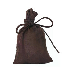 Bolsa medieval unisex con cordón marrón para accesorios de cosplay