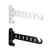 Appendiabiti da parete per bucato, asciugatrice, appendiabiti pieghevole, portaoggetti in metallo per