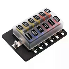 Indicatore LED universale per scatola portafusibili a 6 vie da 12, 10, 8, per protezione fusibile bruciato/blocco