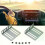 Kit de support d'installation d'autoradio universel 2 DIN MP5, accessoires de montage, support intérieur 1