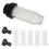 Water Filter Garden Hose 3/4 Inch Water Pre-Filter Water Filter Set with 5 Filter Inserts + 2 Quick 1