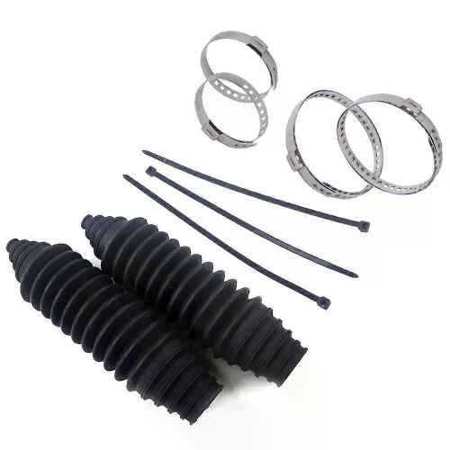 Soufflet de direction universel en silicone, soufflet de pignon, serre-câbles et kit de serrage, pièces