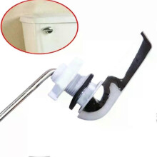 Universele spoelhendel voor toiletreservoir, chroom toiletsleutel, ijzeren handvat, toiletsleutel, waterreservoiraccessoire