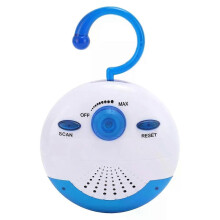 Waterdichte doucheradio, mini draagbare FM-radio met ingebouwde luidspreker voor badkamer, keuken, boot,