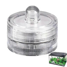 Lumières LED étanches pour vases, sans flamme, alimentées par piles, pour étang, aquarium, petites bougies