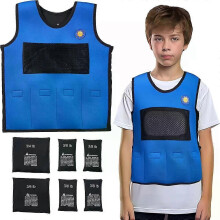 Gilet lesté pour enfants Poids réglables pour enfants offrant un confort de compression en profondeur