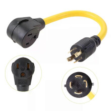 Lasseradapterstekker L14-30P Twist Lock mannelijk naar 6-50R vrouwelijk 4-polig naar 3-polig generator