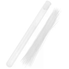 White Tip Transparent Plastic Fake Whiskers Lifelike Simulated Cat Whiskers Needle Felting Crafting