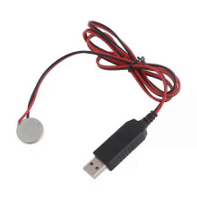 USB till 3V CR2032 Falskt batteri Nätsladd Byte av CR2032 3V knapp myntbatteri