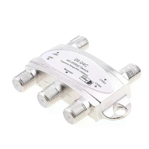 Wideband 4x1 Premium DiSEqC 10 20 Modello Switch FTA Dish LNBS LNBF