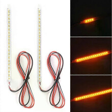 Feu clignotant universel pour rétroviseur de voiture, bande de clignotant DRL, LED dynamique
