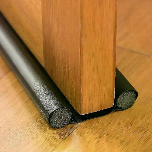 Windproof Seal Strip Draught Excluder Stopper Door Bottom Guard Double Protector Doorstop Home Decor