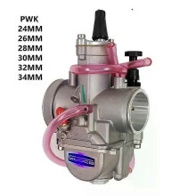 Universele carburateur voor Keihin PWK 24 26 28 30 32 34mm 2T 4T motorfiets carburateur met Power Jet