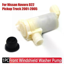Torkare Fram Vindruta Vindrutetorkare Spolarpump Motor 12V För Nissan Navara D22 Pickup 2001-2005
