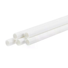 UXCELL 5 st 25 cm ABS Runt rör Plast Ihåligt rör DIY Handgjorda Sandbord Material Modellbyggnad