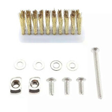 Draadborstelmondstuk voor Voron 24 3D-printeraccessoires Extruder Hot Bed Cleaner Tool Brush
