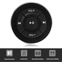 Langaton Bluetooth-yhteensopiva auton ohjauspyörän mediapainikkeet kaukosäädin automaattiseen DVD-radioon