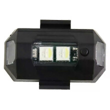 Lumière LED clignotante USB vibrante pour moto, capteur de vibrations, 7 couleurs, rouge, jaune, vert,
