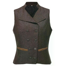 Gilet victorien pour femmes, gilet steampunk de style vintage, gilet croisé