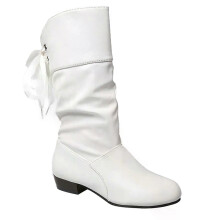 Women s Slip On Calf Boots Round Toe Back Lace Up Warm -calf Boots for Valentine s Day Anniversaries