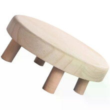 Sgabello in legno, portafiori, mini porta piante grasse, espositore in vaso, decorazione retrò
