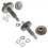 Cojinete de engranaje helicoidal compatible con batidora de pie KitchenAid de 5 y 6 cuartos de galón 1