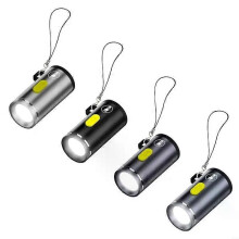 XX9A Compacte Type C-aangedreven mini-zaklamp met een zeer heldere kleine LED-lamp voor buitenactiviteiten