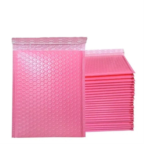 Bubble Envelope 13x18 Cm Pink Self-Adhesive Padded Bubble Mailer For Shipping Envelopes