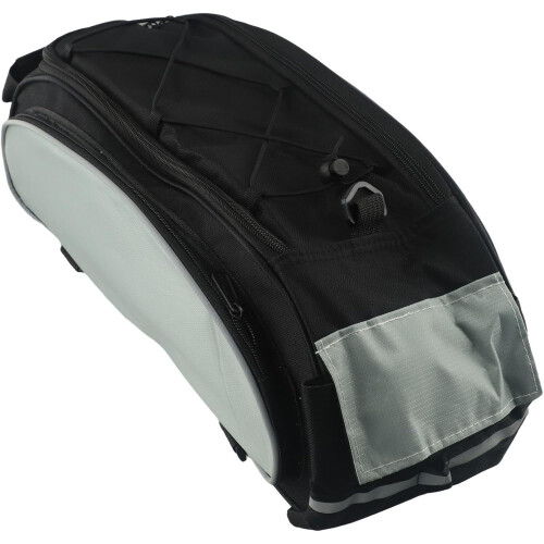 Electric Bicycle Rear Saddle Bag Large Capacity Waterproof Boot Bag For E-Bikes And Mountain Bikes Black 2