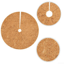 Coconut Mulch Discs, 3-Piece Set, 30 cm, Coconut Mulch Mats, Disc Plant Cover, Mulching Ring, Tree Protection Mat
