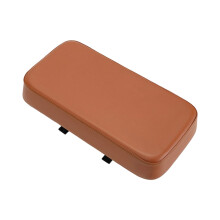 PU Bicycle Rear Seat Cushion Polyurethane For Mountain Bikes And Commuters Brown Color Soft And Comfortable