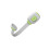 (Green) Baby Bi-Directional Switch Safety Lock Adjustable Strap Cabinet Drawer Locker 6