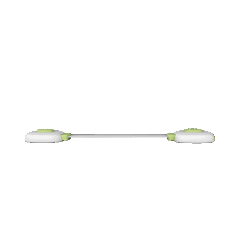 (Green) Baby Bi-Directional Switch Safety Lock Adjustable Strap Cabinet Drawer Locker 2