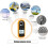 Mini Handheld Anemometer Wind Speed Temperature Gauge With Digital LCD Display 4