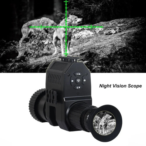 940 Plus Night Vision System with HD AMOLED Screen, DVR, and Scope Attachments for Hunting & Wildlife Observation 2