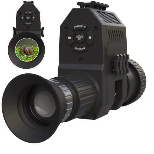 940 Plus Night Vision System with HD AMOLED Screen, DVR, and Scope Attachments for Hunting & Wildlife Observation 1