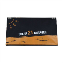 (21W) Solar cell 28W 21W Power Solar Charger Battery Dual Port Waterproof Foldable Solar Cells Panel for Digital Products Charging