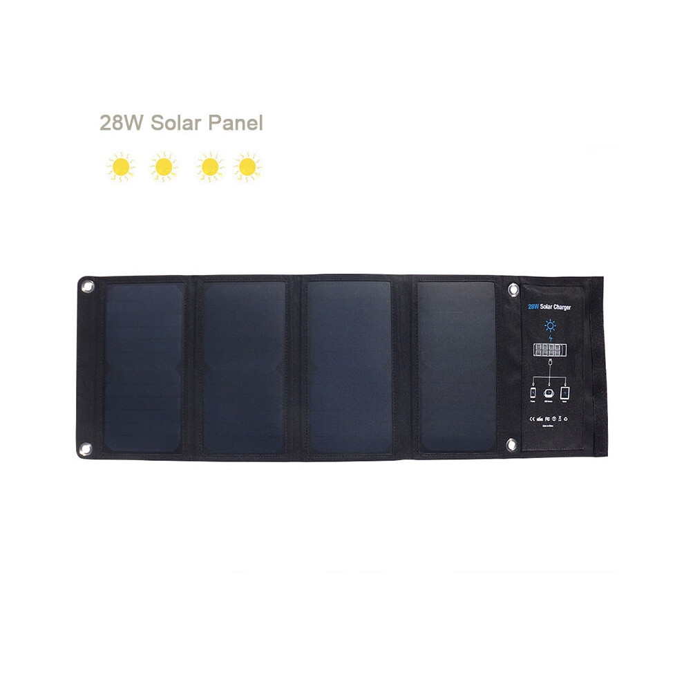 (28W) Solar Charger Usb 5V Foldable Portable Solar Phone Charger With Sunpower Solar Panel 5V Fast Charging For Smartphone 5284966000815
