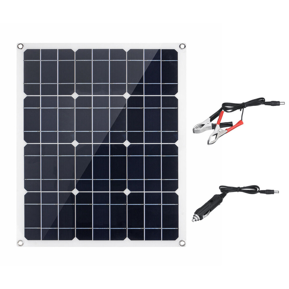 50W 18V Waterproof Monocrystalline Solar Panel Solar Backpack For Outdoor 8727971215289