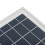 (Black) 25W 18V Black/Silver 525*350*25mm Monocrystalline Silicon Solar Panel 4