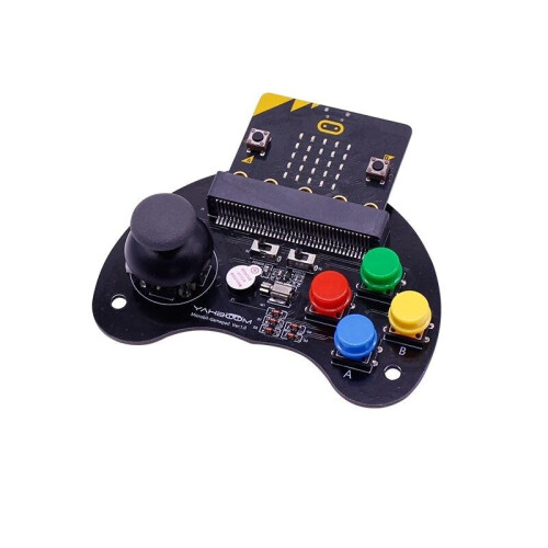 (Without microbit board) Micro:bit Basic Game Handle Programmable Gamepad Micro:bit Joystick Key Expansion Board Kit Wireless Remote Control 1