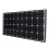 (Black) 25W 18V Black/Silver 525*350*25mm Monocrystalline Silicon Solar Panel 1