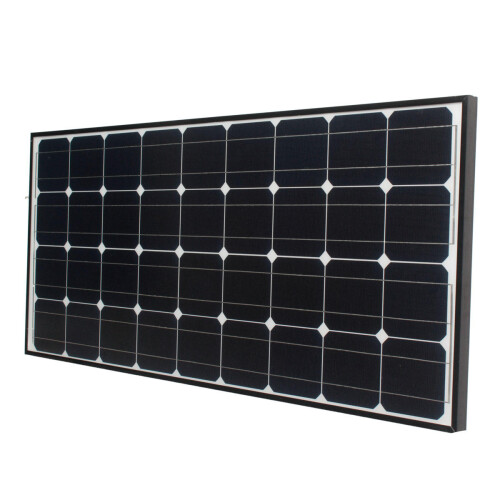 (Black) 25W 18V Black/Silver 525*350*25mm Monocrystalline Silicon Solar Panel
