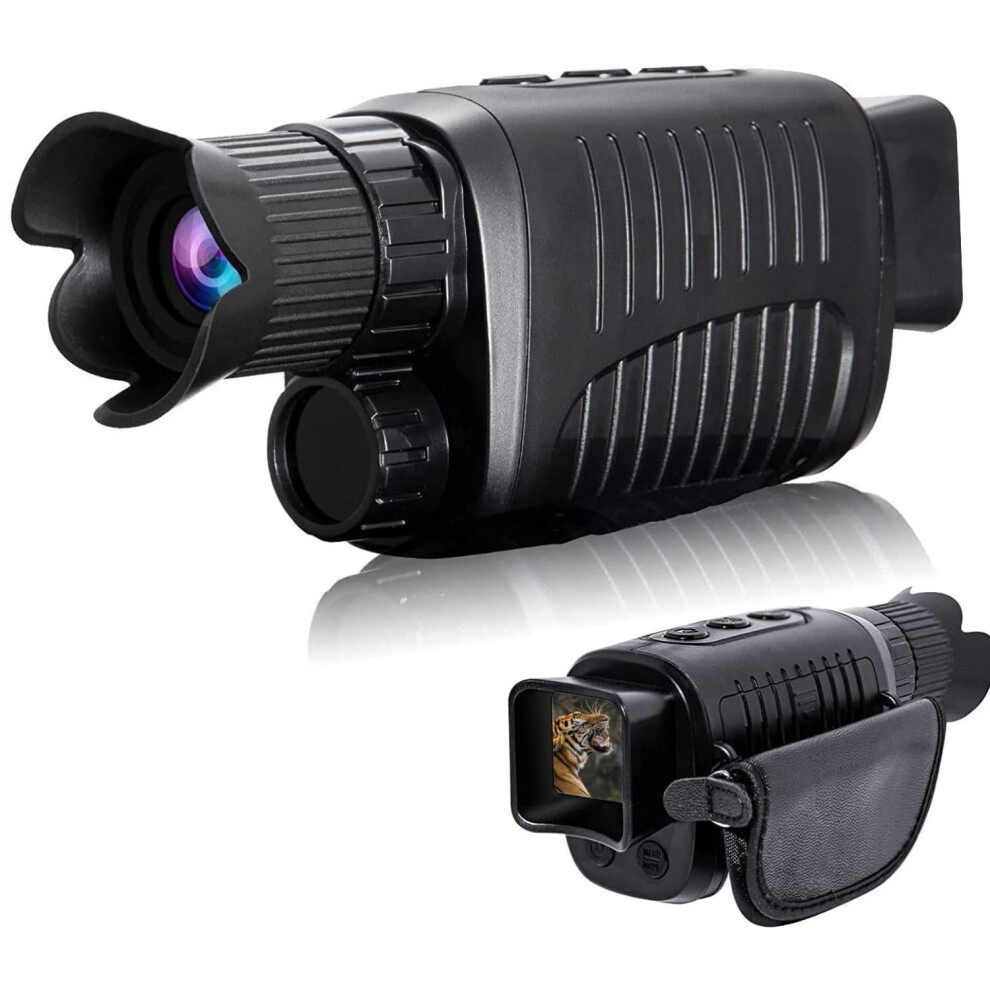 (Plus 32Gb Storage) 1080P Hd Night Vision Monocular, 5X Zoom, 300M Infrared Camera, Ipx4 Waterproof, Outdoor Hunting Telescope Light 1138392765678