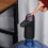 (Black) Portable USB Wireless Electric Water Pump Drinking Bottle Dispenser Touch Control 8