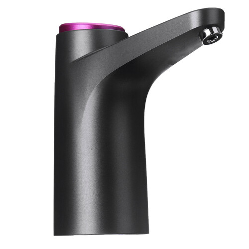 (Black) Portable USB Wireless Electric Water Pump Drinking Bottle Dispenser Touch Control 1